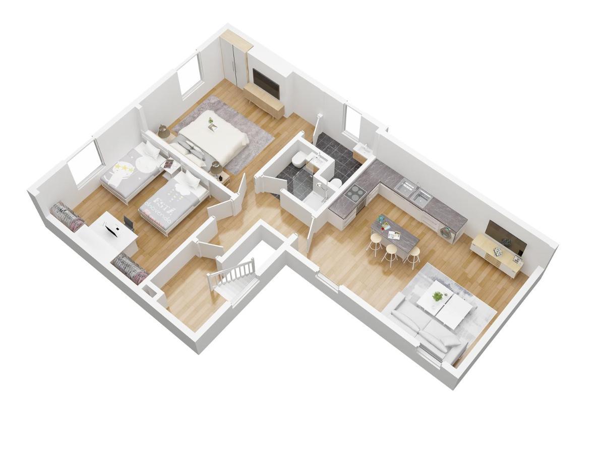 The Nutcracker Suite - Self Check-In, Self-Catering Apartment For East Midlands Airport Kegworth Luaran gambar